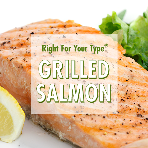 Grilled Salmon - Blood Type Diet