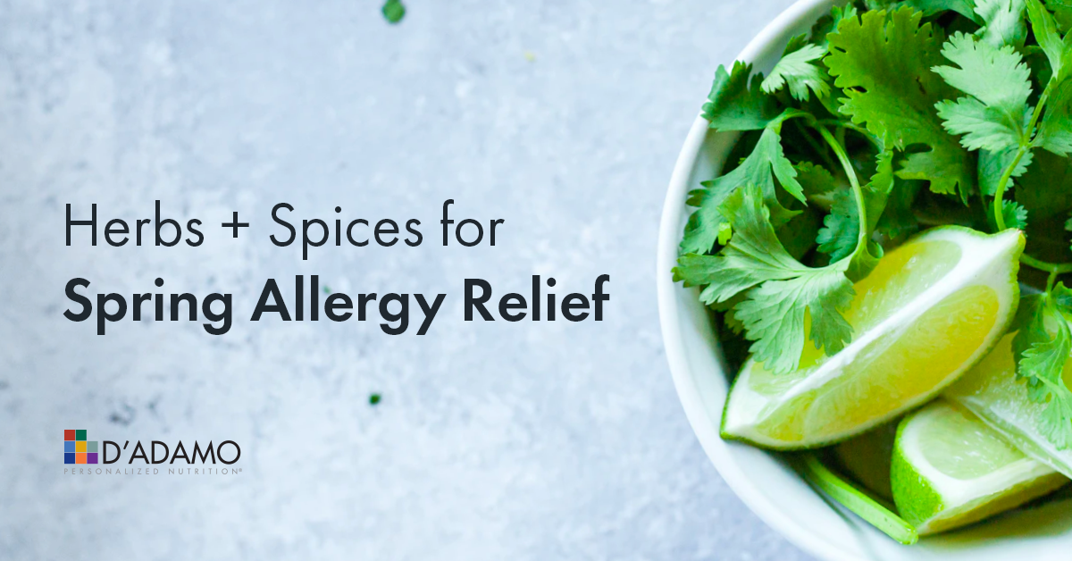 Herbs, Spices and Foods for Spring Allergy Relief R4T Buyers Club