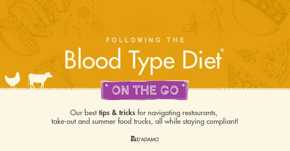 Following the Blood Type Diet On the Go