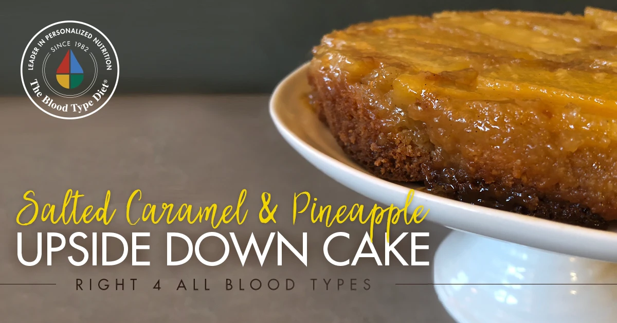 Salted Caramel & Pineapple Upside Down Cake